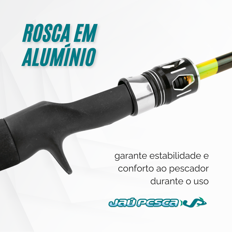 Vara Carretinha AGATA 8-17lbs - Albatroz Fishing