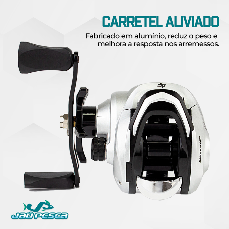 Kit Vara New Diamond 1,68m + Carretilha S22 e Linha mono