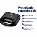 Sanduicheira e Grill Black 750W 127V – Agratto