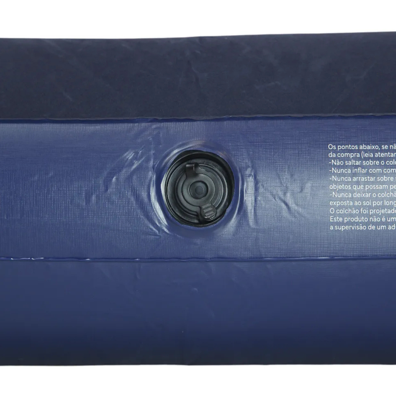 COLCHAO ZENITE CASAL UNICA + BOMBA DE AR MANUAL 30CM COM 3 BICOS