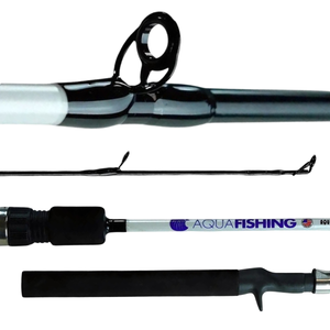 Vara Carretilha Gladiador 6-12lbs Pesca Brasil