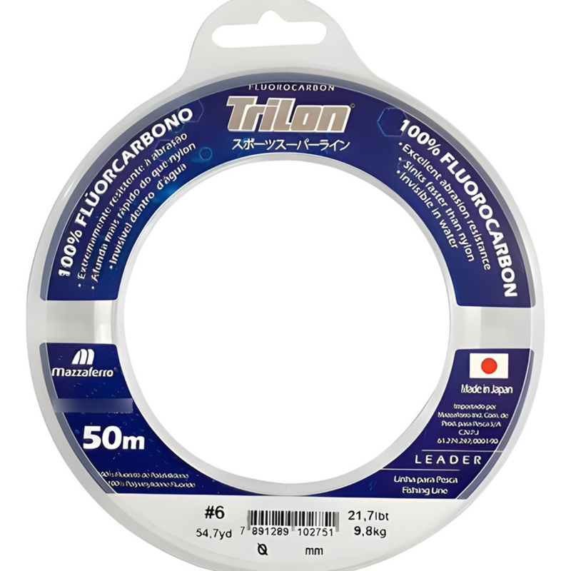 LINHA TRILON LEADER FLUORCARBONO 50M BCA