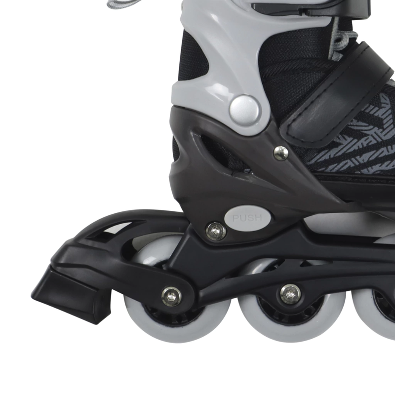 Patins Inline Flexx 3.0 Prata P (29-32) P55/Belfix