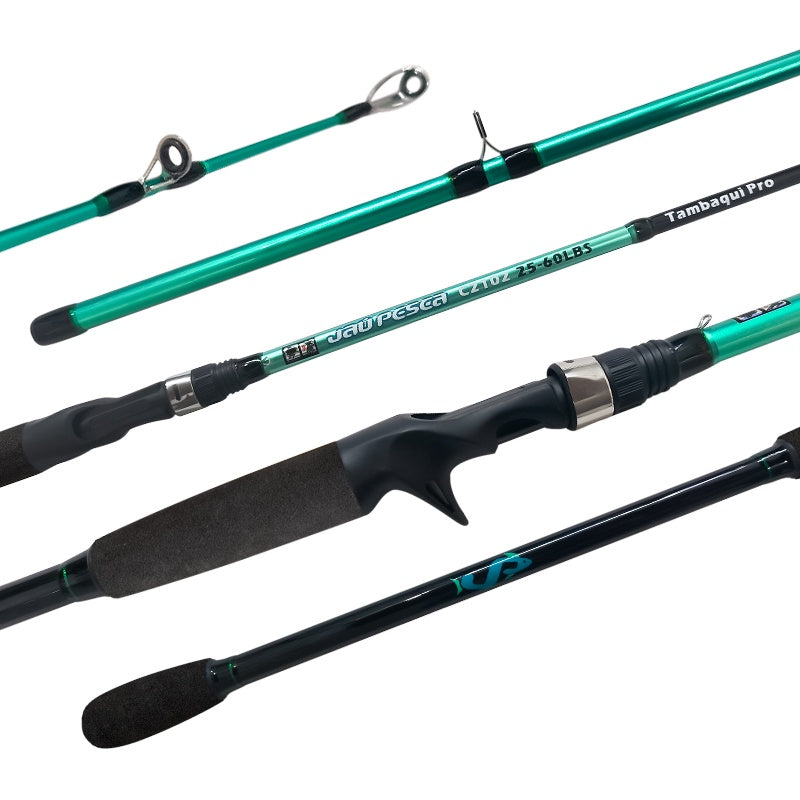 Vara Carretilha JP TAMBAQUI PRO 25-60 lbs Jaú Pesca