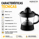 Espremedor de Frutas 700ml - Agratto