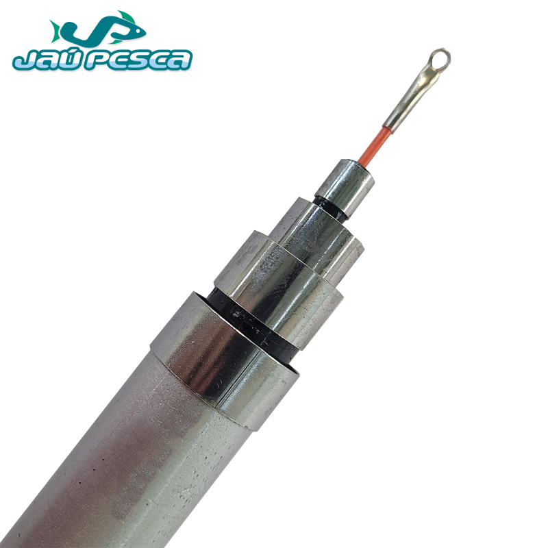 Kit 1 Vara Telescopica Gomo Longo JP Traíra 5,00 e Acessorios