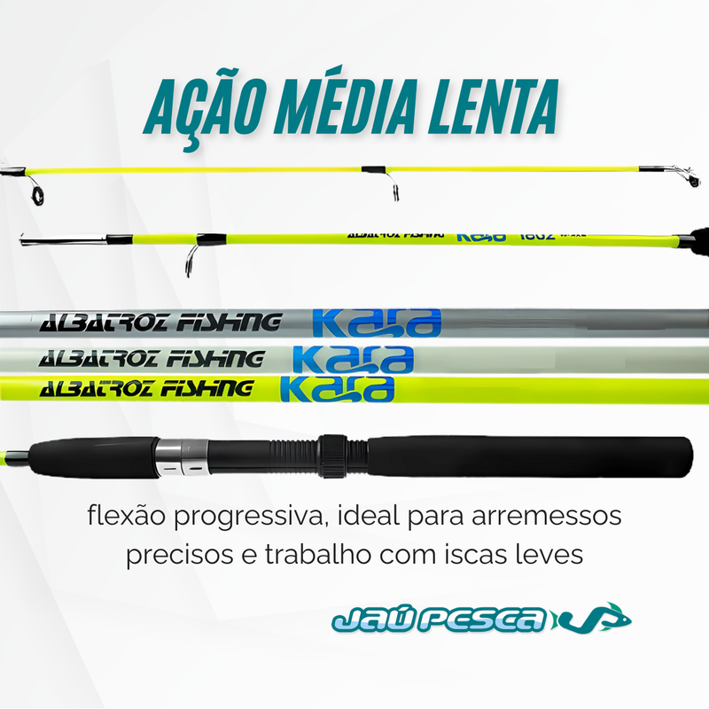 Vara Molinete 1,50 mts 2 Partes
