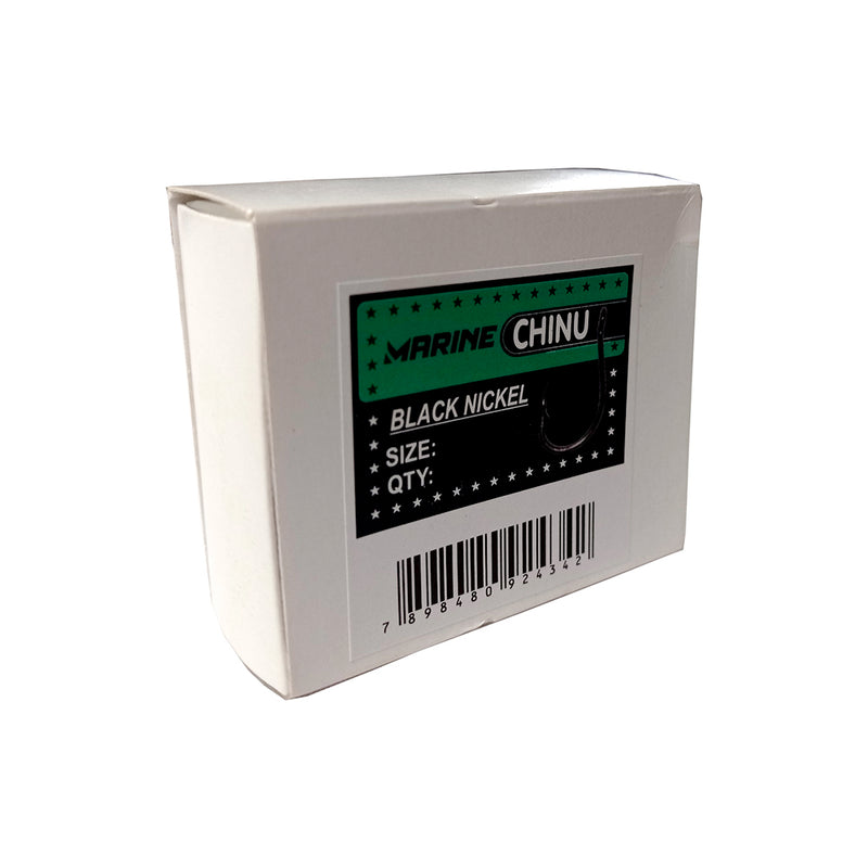 Caixa Anzol Chinu Black Nickel Marine Sports
