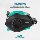 Carretilha Hg Evora Acqua Drag 5kg 3 Rolamentos