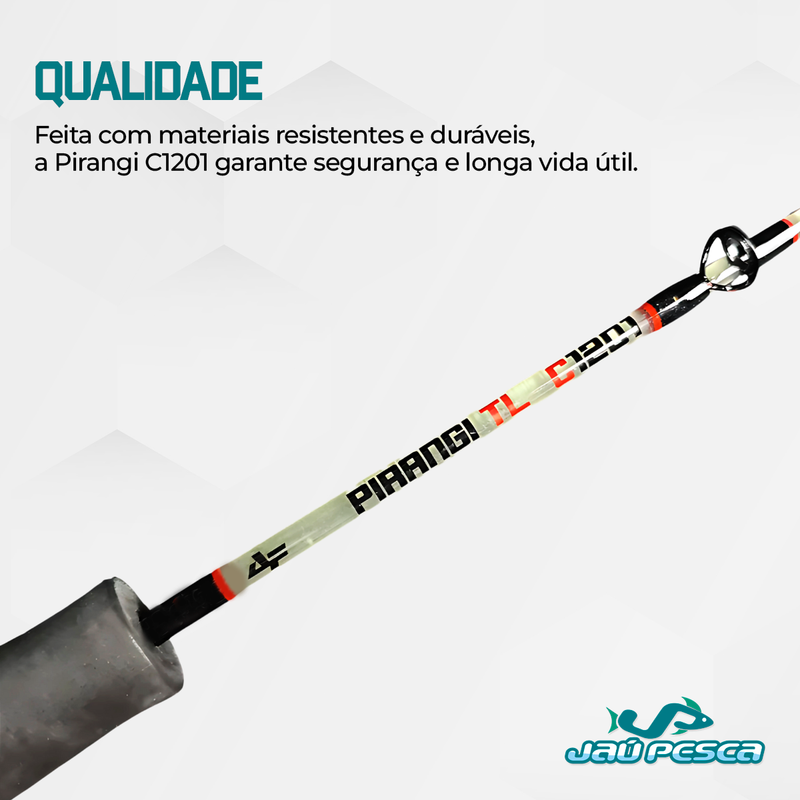 Vara Carretilha Pirangi C1201 815lbs 1,20m Albatroz Fishing