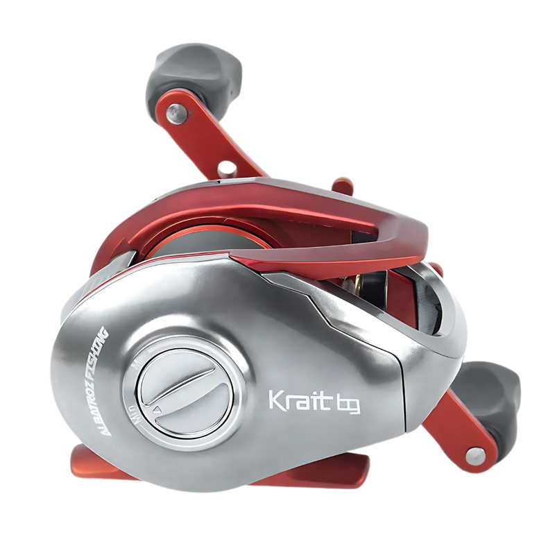 Carretilha Albatroz Krait BG Silver 7.01 5+1 Rols 15kg