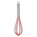 Batedor de Ovos Fouet Vermelho Silicone Inox - Mimo Style