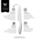 Faca Chefe Inox - Mimo Style