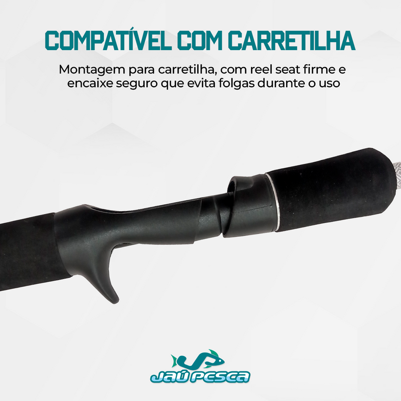 Vara Carretilha NEW DIAMOND 12 lbs Albatroz Fishing