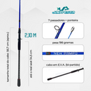 Vara Carbono Para Carretilha New Pampo Limited 20-50 LBs