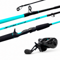 Kit Vara JP Pro 10-25lb + Carretilha Crobat - Jaú Pesca