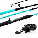 Kit Vara JP Pro 10-25lb + Carretilha Crobat - Jaú Pesca