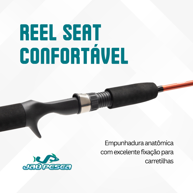 Vara carretilha Dinamo 6-17LBS C-602 1,83M