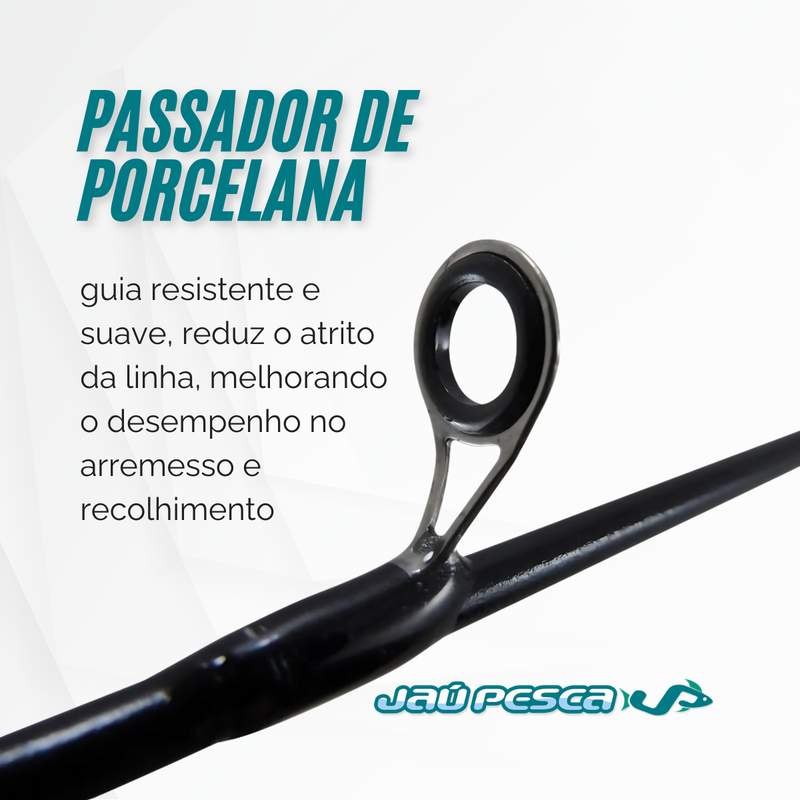 Vara Molinete 1,50 mts 2 Partes