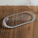 Travessa Cristal Oval Coração 25cm x 13cm x 2,5cm - Lyor