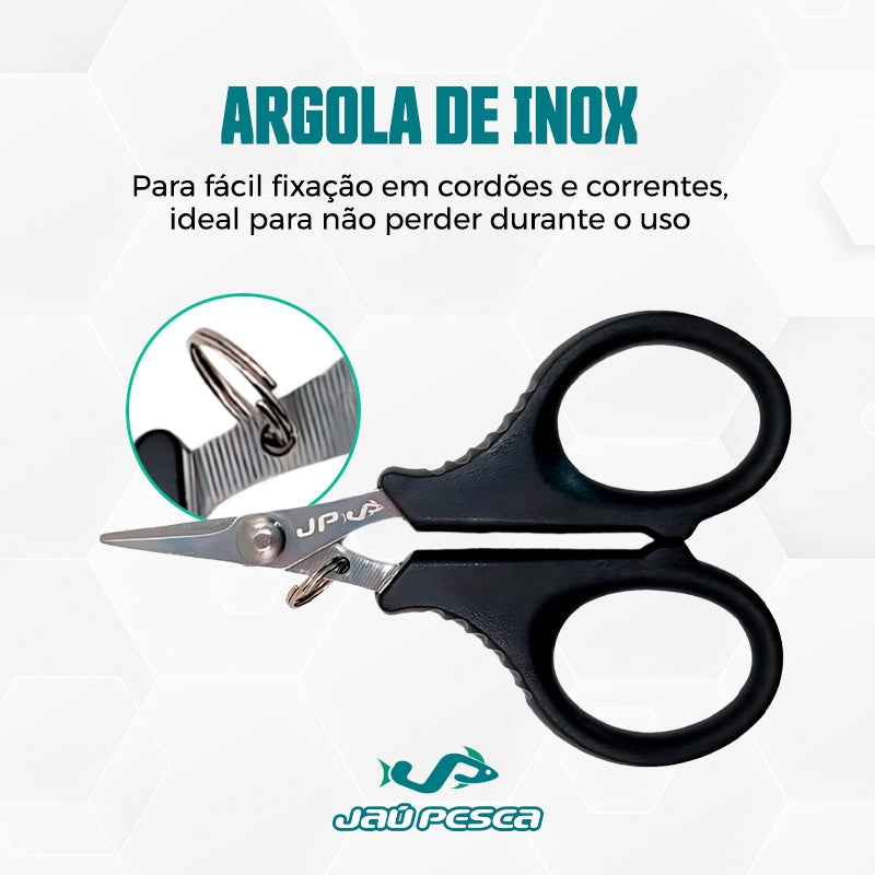 Kit Acessorios Jaú Pesca Alicate Tesoura + Fileteira