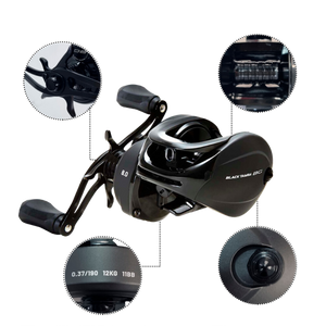 Carretilha Black Tamba BG - Maruri