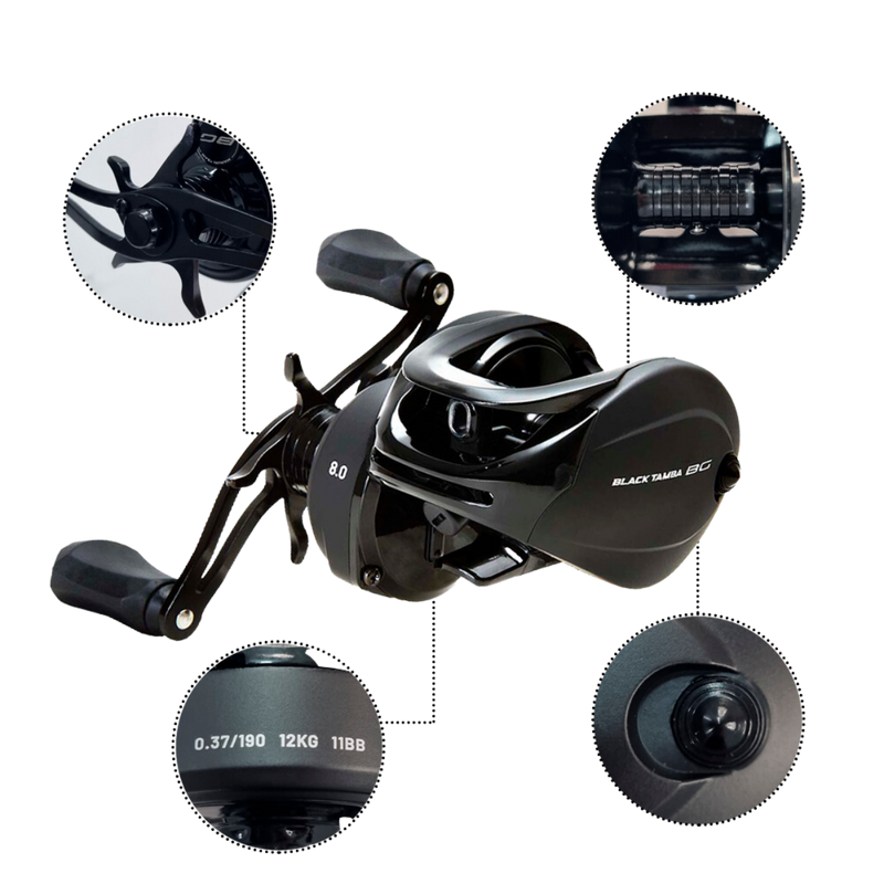 Carretilha Black Tamba BG - Maruri