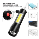 Lanterna Mini USB Charge Ref 89001