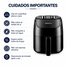 Fritadeira Air Fryer Supremma 4L Preta - Agratto