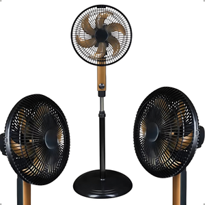 KIT 02 VENTILADORES OSC DE COLUNA 40CM TURBO PRETO/BRONZE 127V VENTIMAIS