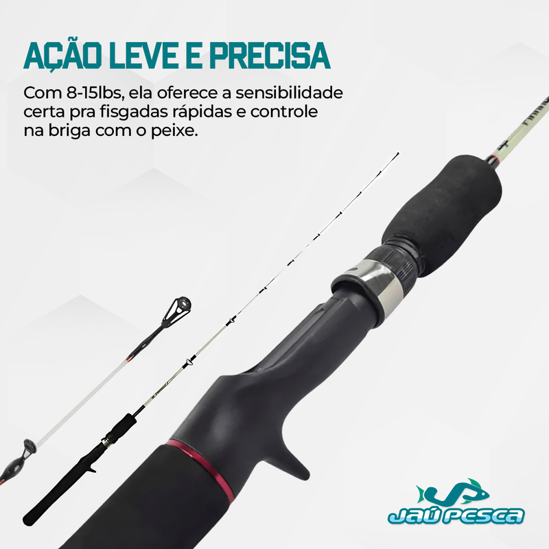 Vara Carretilha Pirangi C1201 815lbs 1,20m Albatroz Fishing