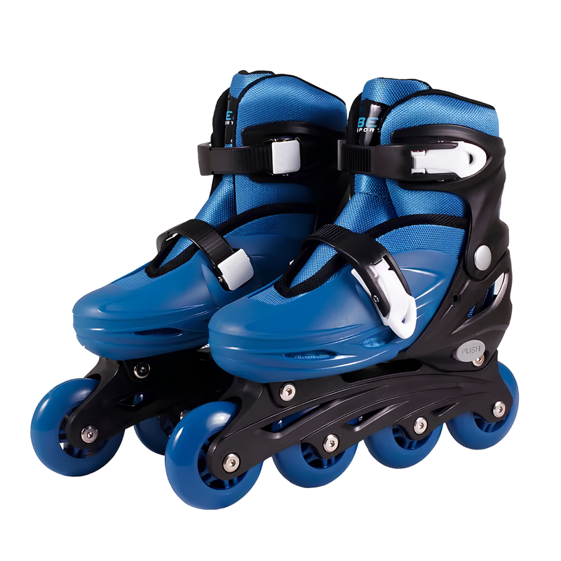 Patins Inline Basic Azul 33-36 (P88)/Belfix