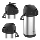 Garrafa Térmica Excellence 2,5L Inox/Preto - Soprano