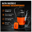 Bomba D’água Submersível Tipo Sapo - Fox Lux