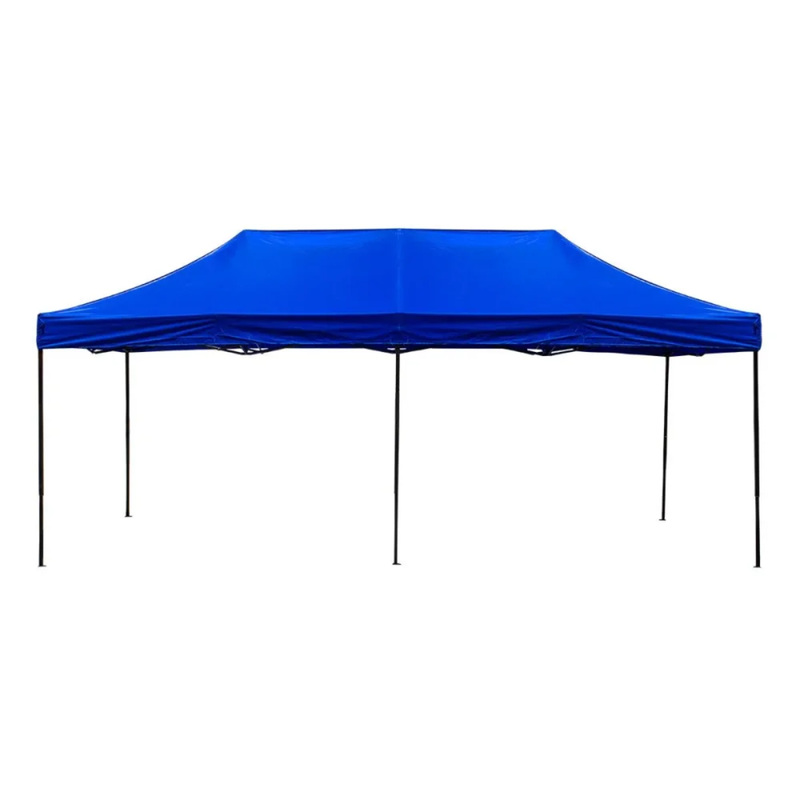 Gazebo Dobrável  3x6m Azul com Bolsa para Transporte - Kala