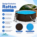 Piscina Estruturada Prestige 9.150L com Escada  - Bestway