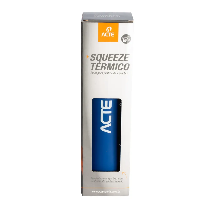 SQUEEZE TERMCO EMBORRACHADO 500ML AZUL