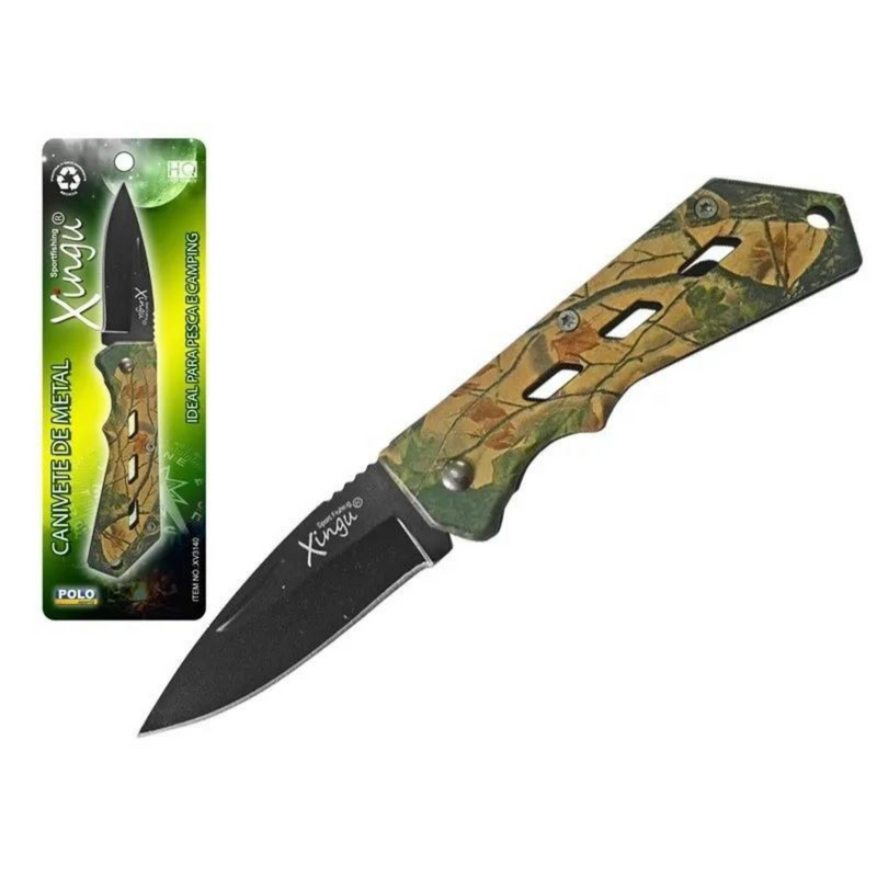 Canivete de Metal Camuflado XV3140 Xingu