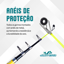 Kit De Pesca S200 Vara Molinete e Acessórios Meli Pesca Jau