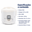 Panela Elétrica de Arroz Agratto Riso 6 Xícaras