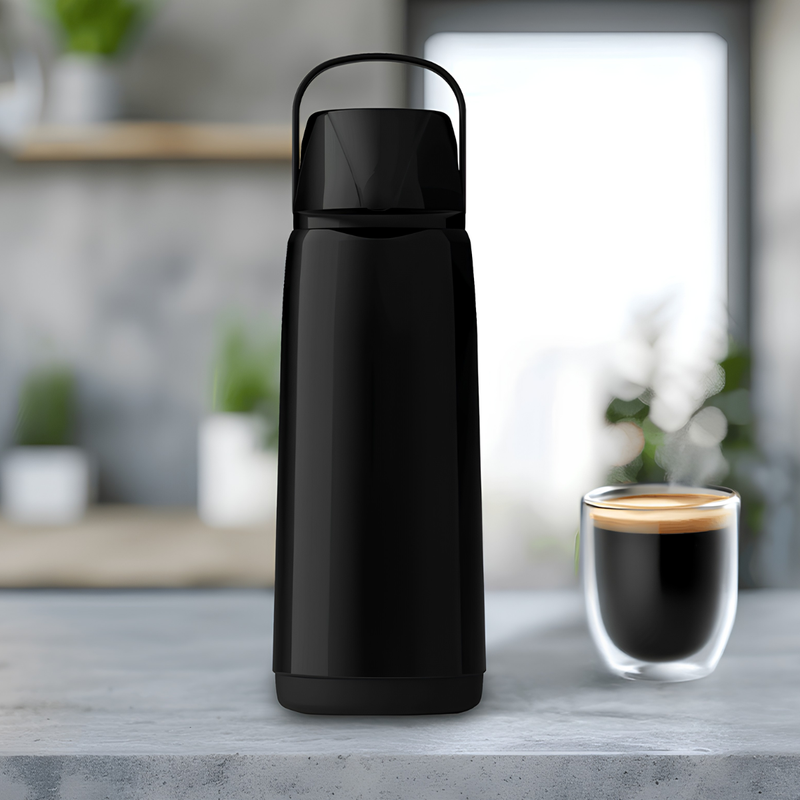 GARRAFA AIR POT PP SLIM 1,8L PRETA