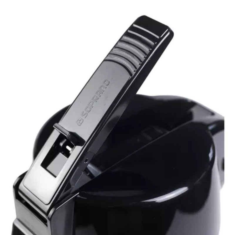 GARRAFA TERMICA EXCLUSIVA 1L INOX/PRETO