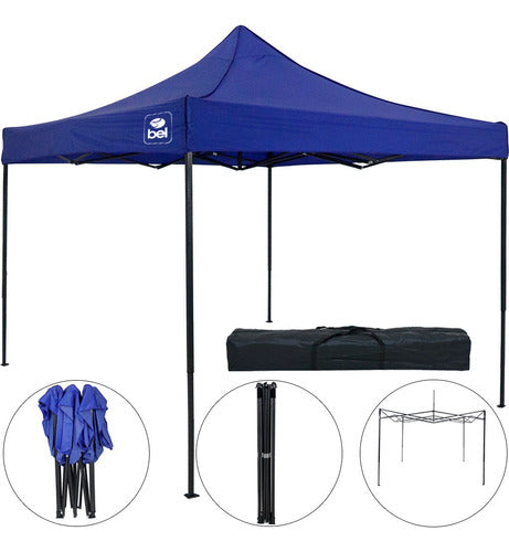 GAZEBO PAGODA 3x3 AZUL