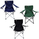 Cadeira Dobrável Alvorada com Porta Copo no Apoio de Braço