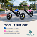Bicicleta de Equilíbrio Aro 12 Sem Cestinha - Zippy Toys