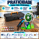 Kit Pesca Completo com Alicate e Isca Artificial