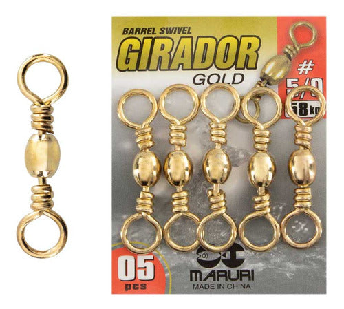 Cartela De Girador Gold Maruri