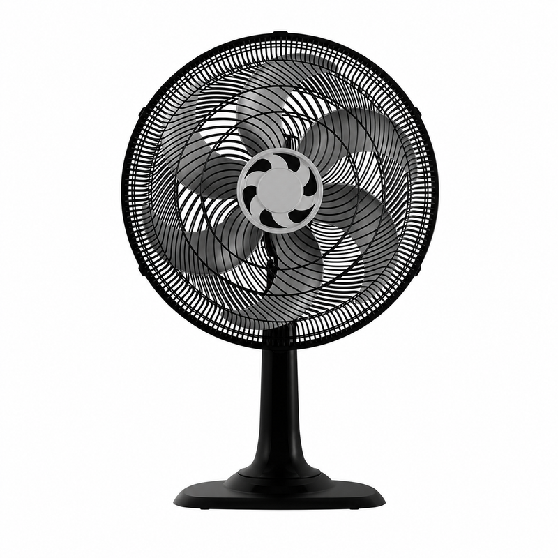 Ventilador de Mesa Turbo 6 Pás 40cm Preto 80W - Ventisol