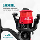 Kit De Pesca S200 Vara Molinete e Acessórios Meli Pesca Jau