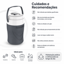 Botijão Termico Everest 2 L Cinza - Soprano